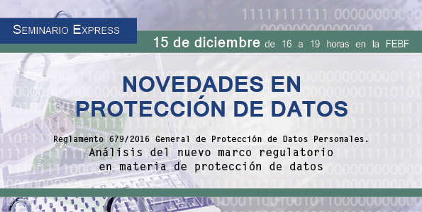 Novedades en protecci&oacute;n de datos