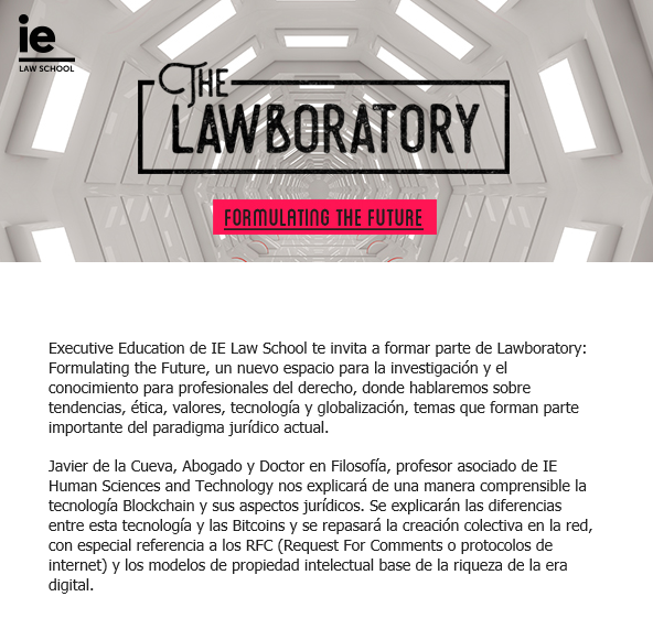 Blockchain y sus aspectos jur&iacute;dicos 