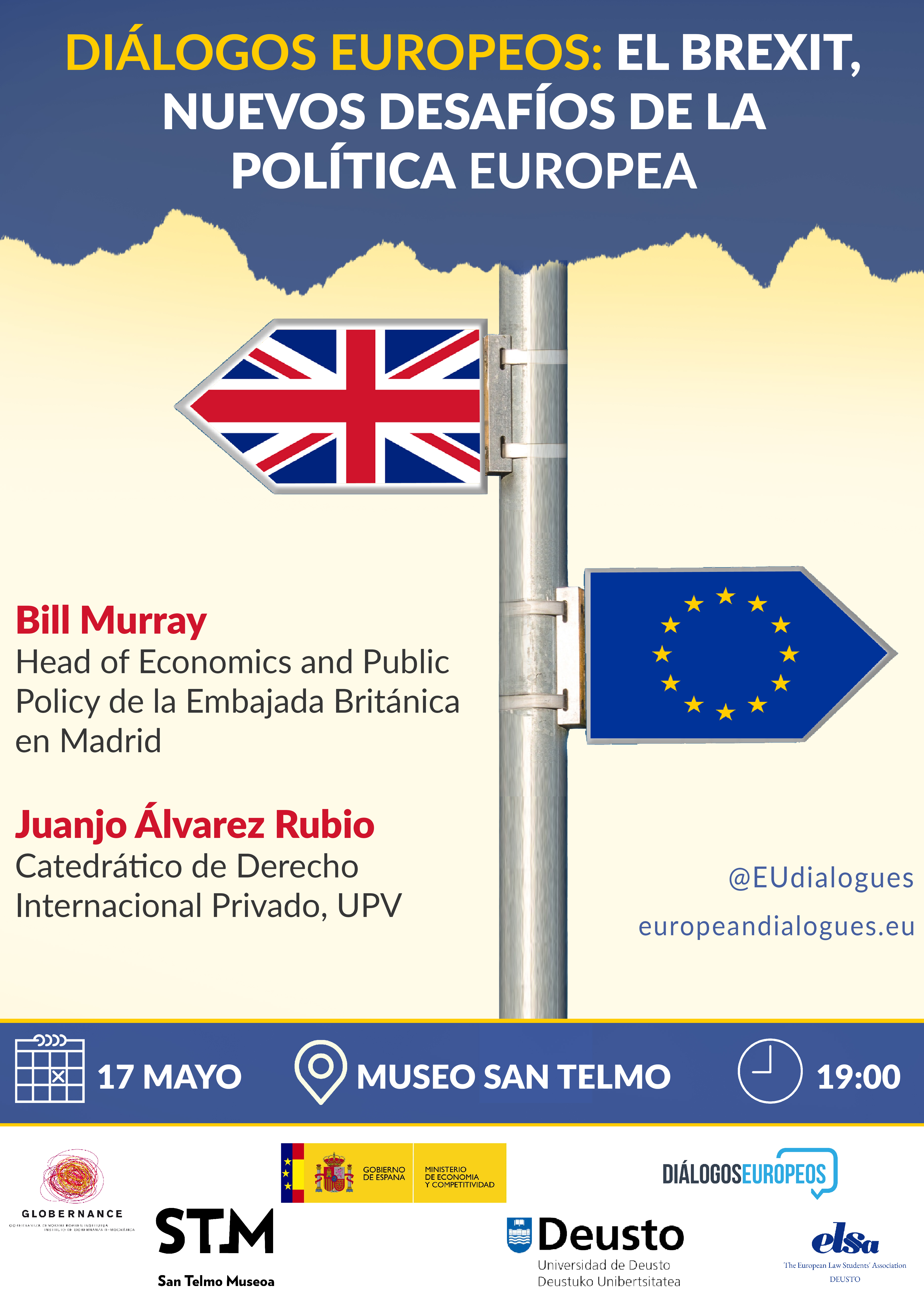 Di&aacute;logos Europeos: El Brexit, nuevos desaf&iacute;os de la pol&iacute;tica europea 