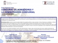 Curso especial sobre concurso de acreedores y al administraci&oacute;n concursal 