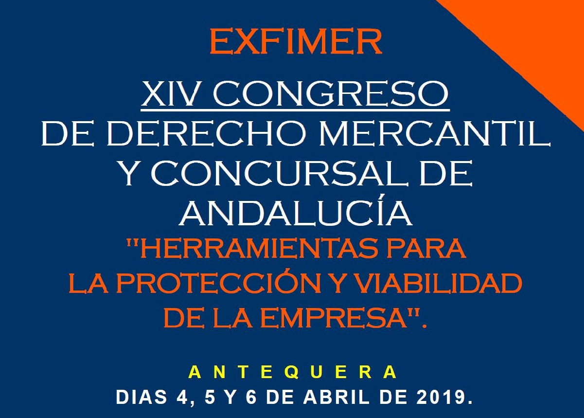 XIV Congreso de Derecho Mercantil y Concursal de Andaluc&iacute;a