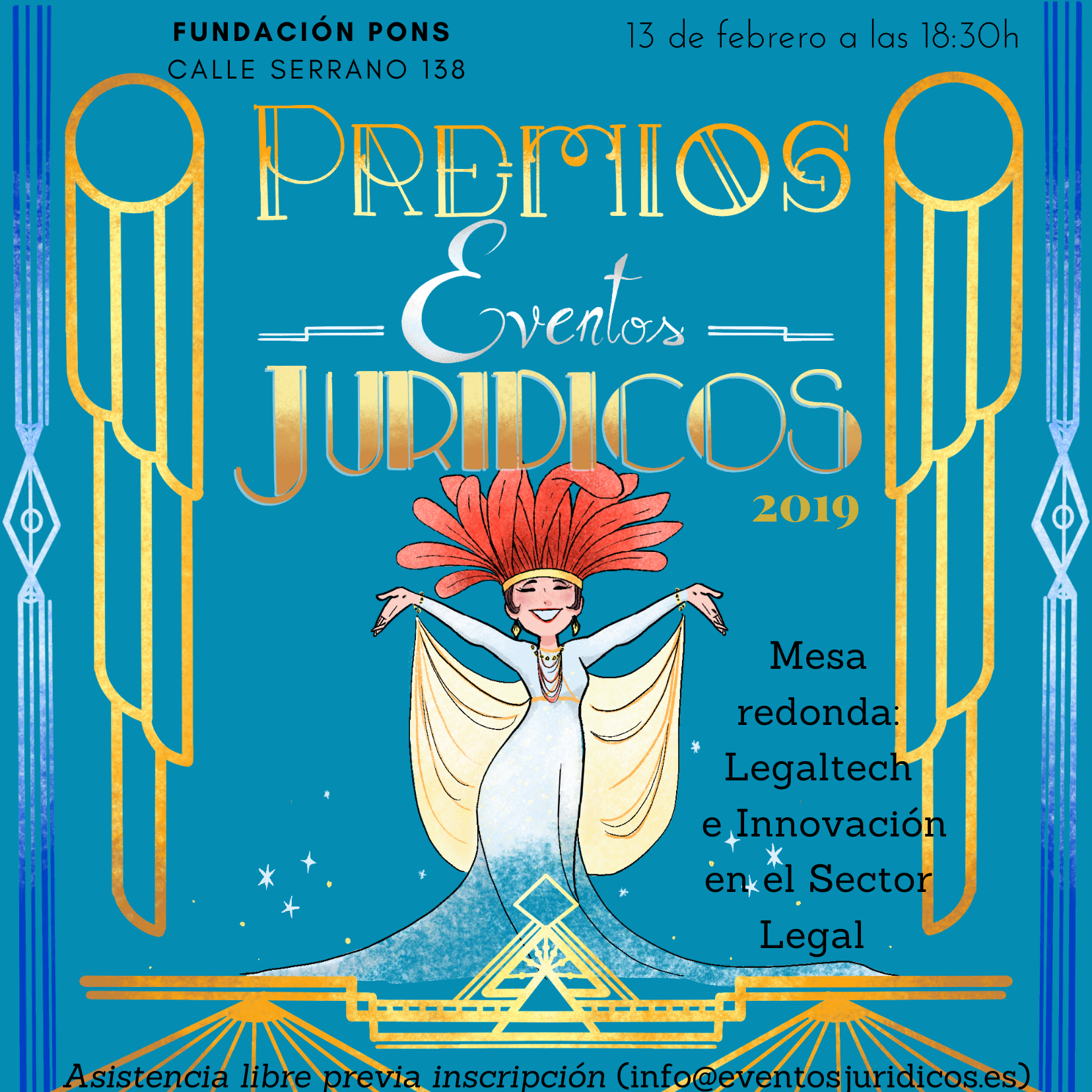 Entrega Premios EventosJur&iacute;dicos y mesa redonda sobre innovaci&oacute;n y legaltech