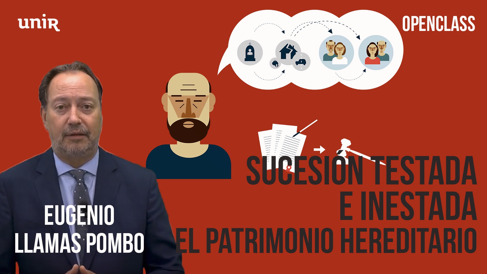 Sucesi&oacute;n testada e intestada. El patrimonio hereditario. La herencia yacente. La sucesi&oacute;n en las sociedades mercantiles
