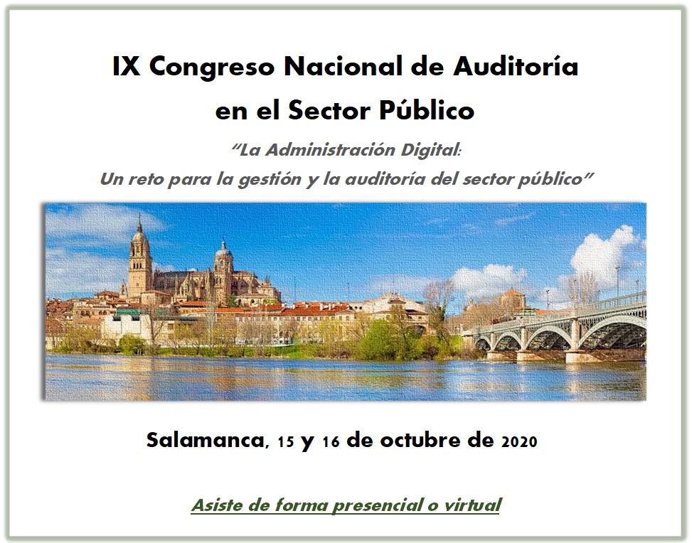 IX Congreso Nacional de Auditor&iacute;a del Sector P&uacute;blico