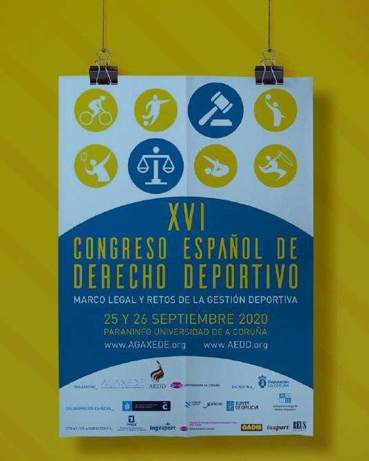 XVI Congreso espa&ntilde;ol de Derecho deportivo: Marco legal y retos de la gesti&oacute;n deportiva