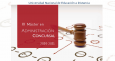 XII M&aacute;ster en Administraci&oacute;n Concursal