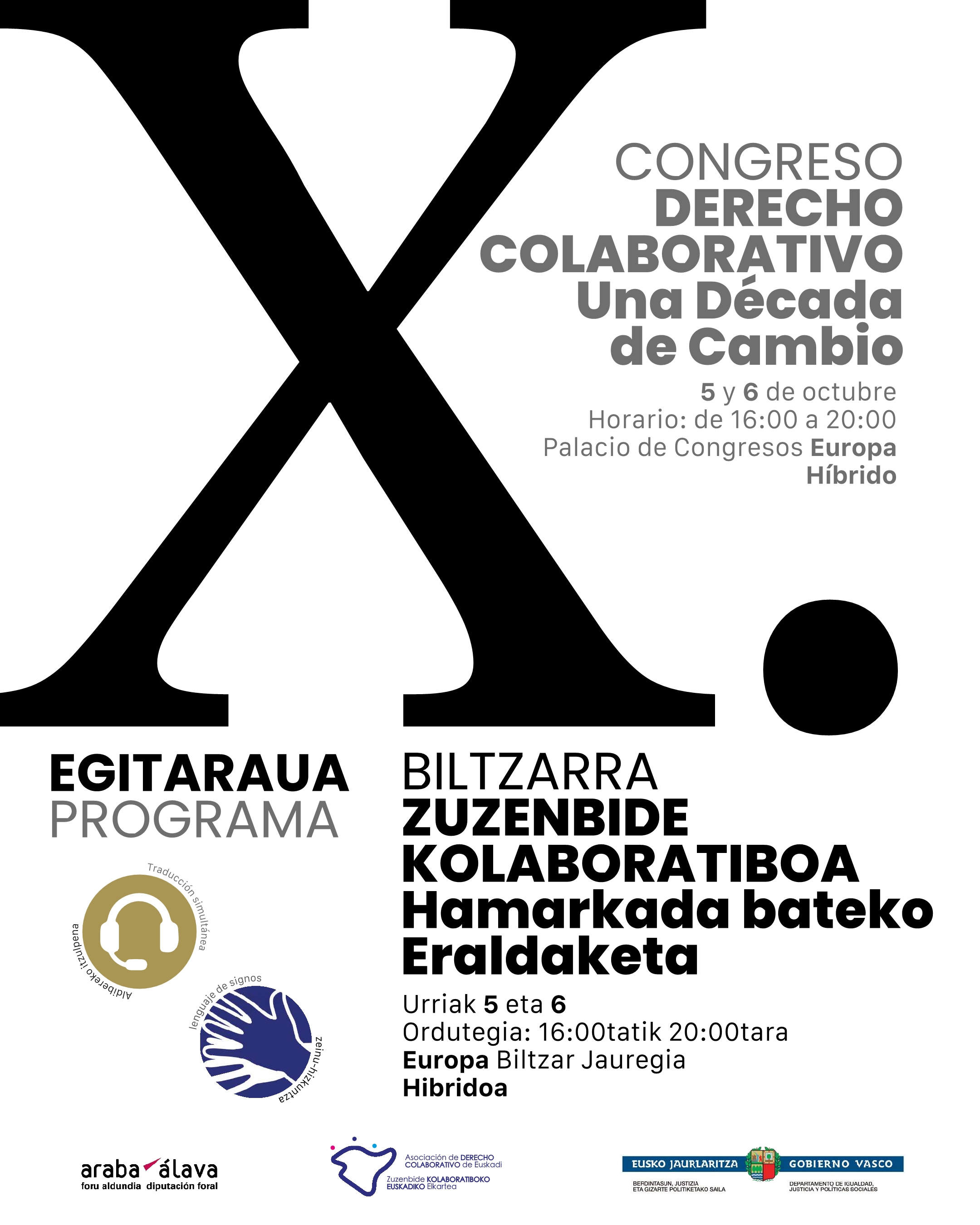 X congreso ADCE Derecho Colaborativo, D&eacute;cada de Cambio