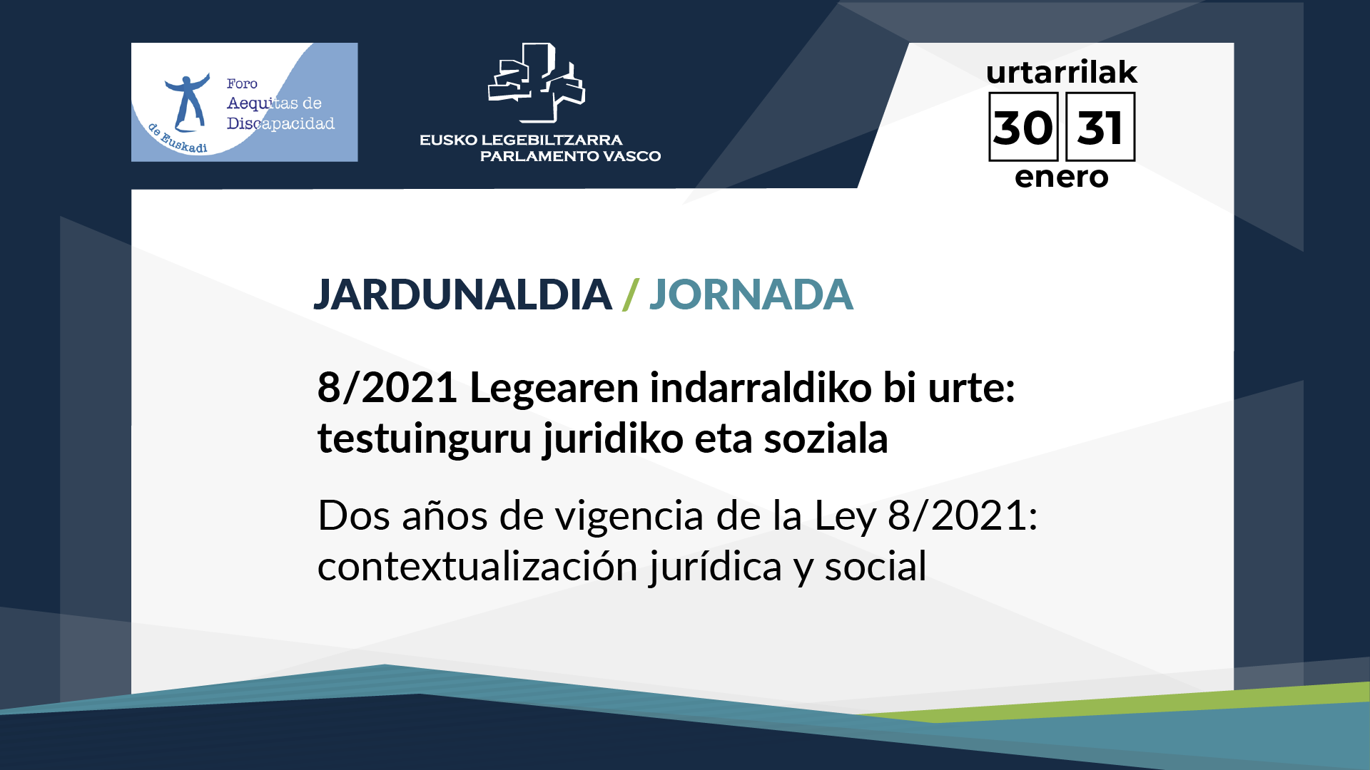 Dos a&ntilde;os de vigencia de la Ley 8/2021: contextualizaci&oacute;n jur&iacute;dica y social