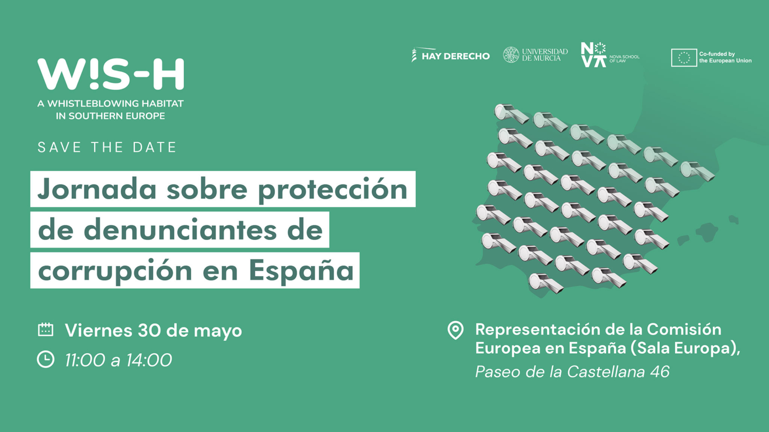 Jornada sobre protecci&oacute;n de denunciantes de corrupci&oacute;n en Espa&ntilde;a a la luz de la directiva 2019/1937