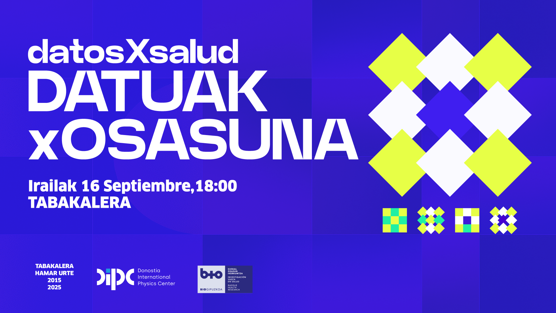 Datuak X Osasuna, conexiones, &eacute;tica e innovaci&oacute;n