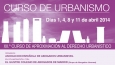 XII Curso de Aproximaci&oacute;n al Derecho Urban&iacute;stico