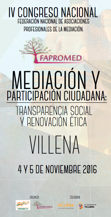 IV Congreso Nacional de Mediaci&oacute;n FAPROMED